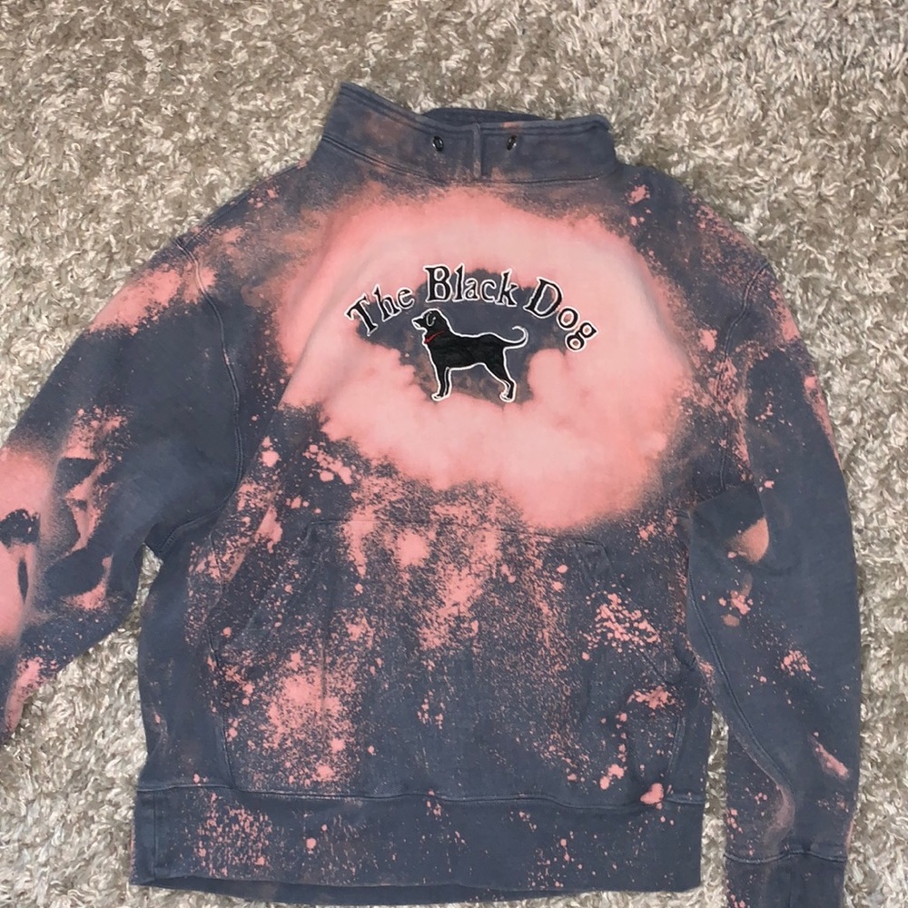 Vintage Dyed The Black Dog crewneck, Size Mens Medium, fits like a Mens Large
